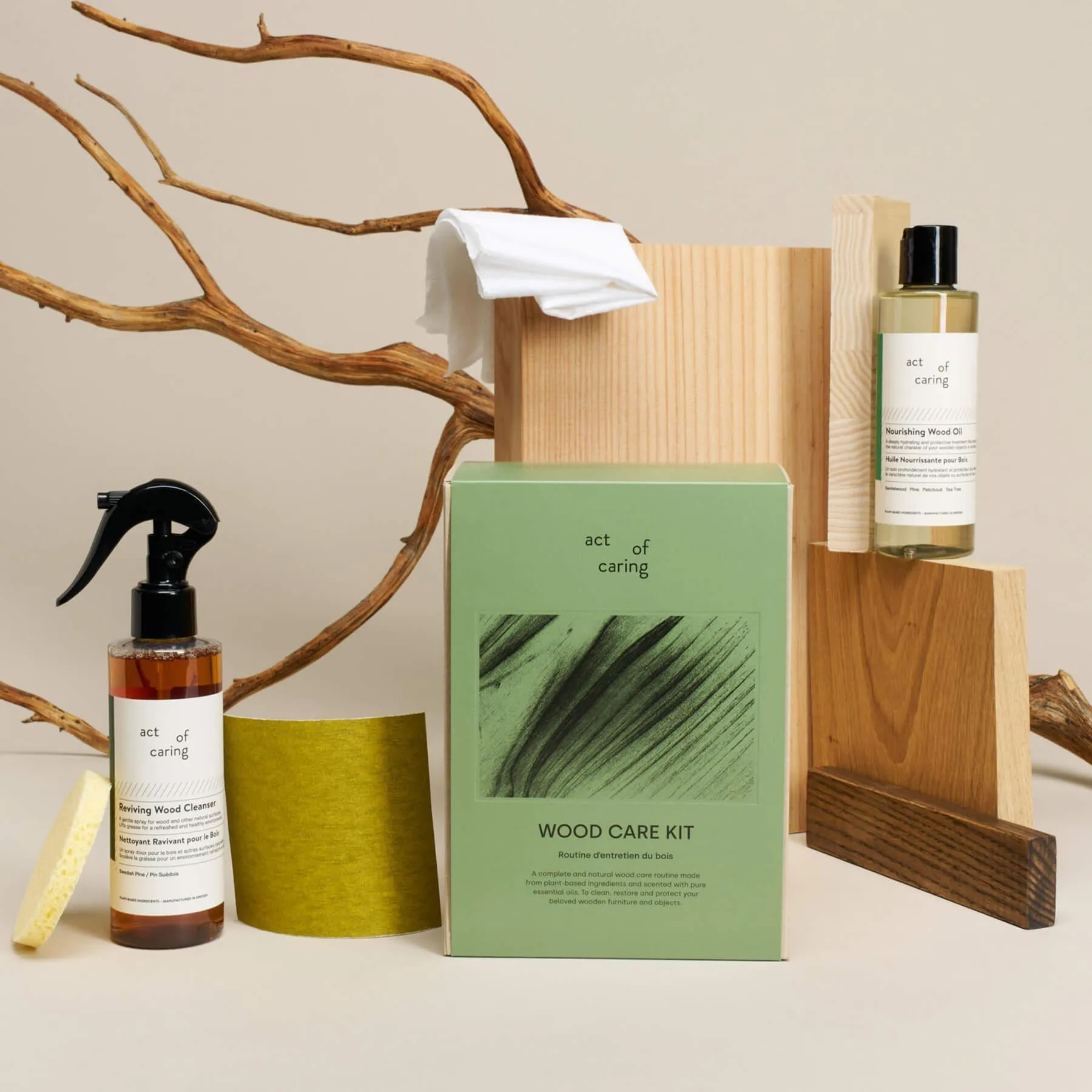 Act of Caring Cleaning Kits - The Wood Care Kit