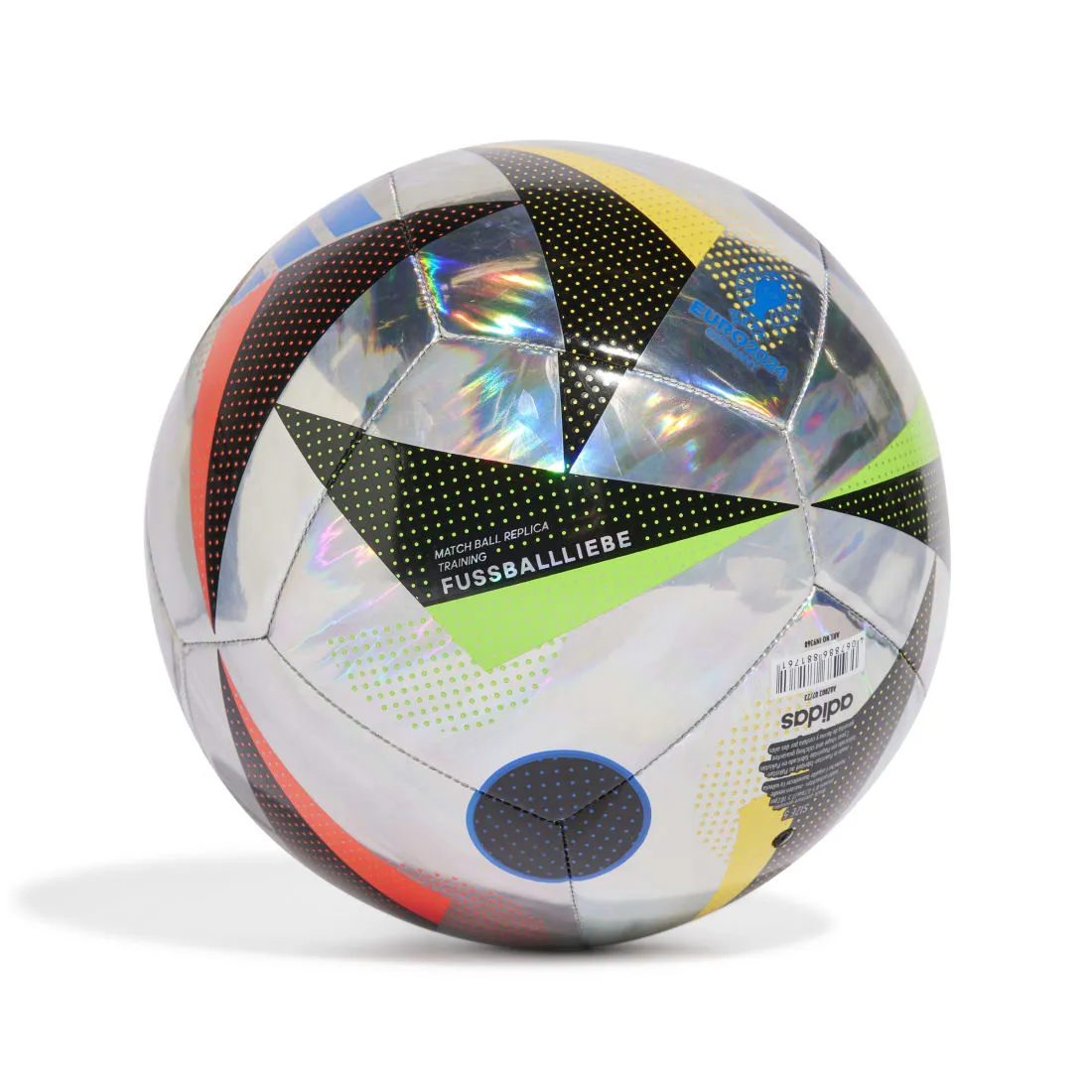 Adidas Fussballliebe Training Foil Football SILVER