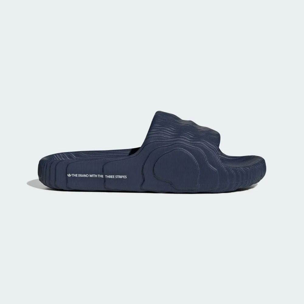 Adidas Men's Adilette 22 Slides - Blue / White