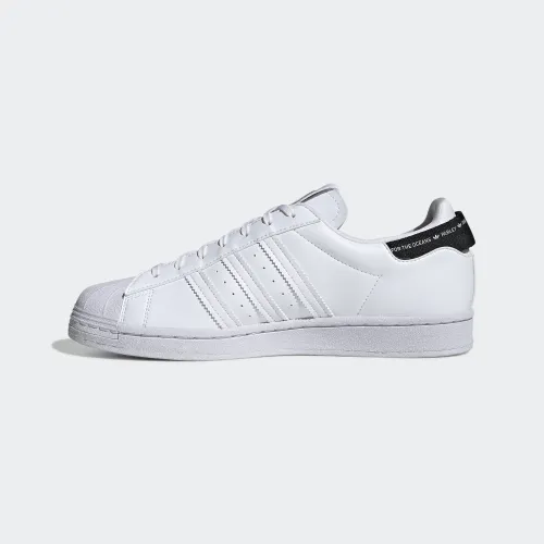 Adidas Men's Superstar Shoes - White / Black