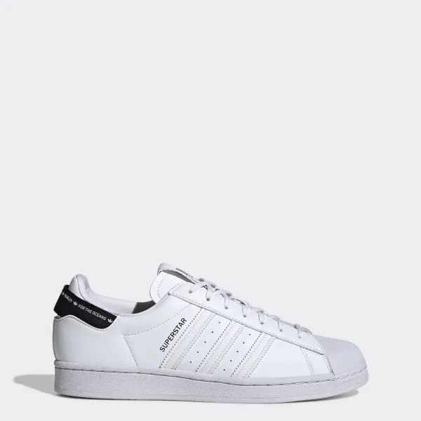 Adidas Men's Superstar Shoes - White / Black