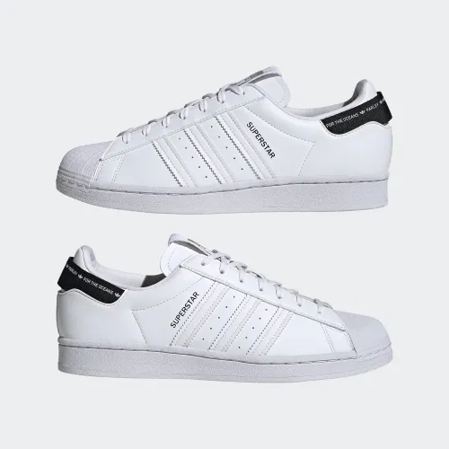 Adidas Men's Superstar Shoes - White / Black