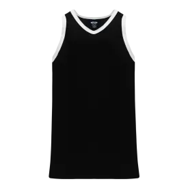 Athletic Knit (AK) B1325L-221 Ladies Black/White League Basketball Jersey