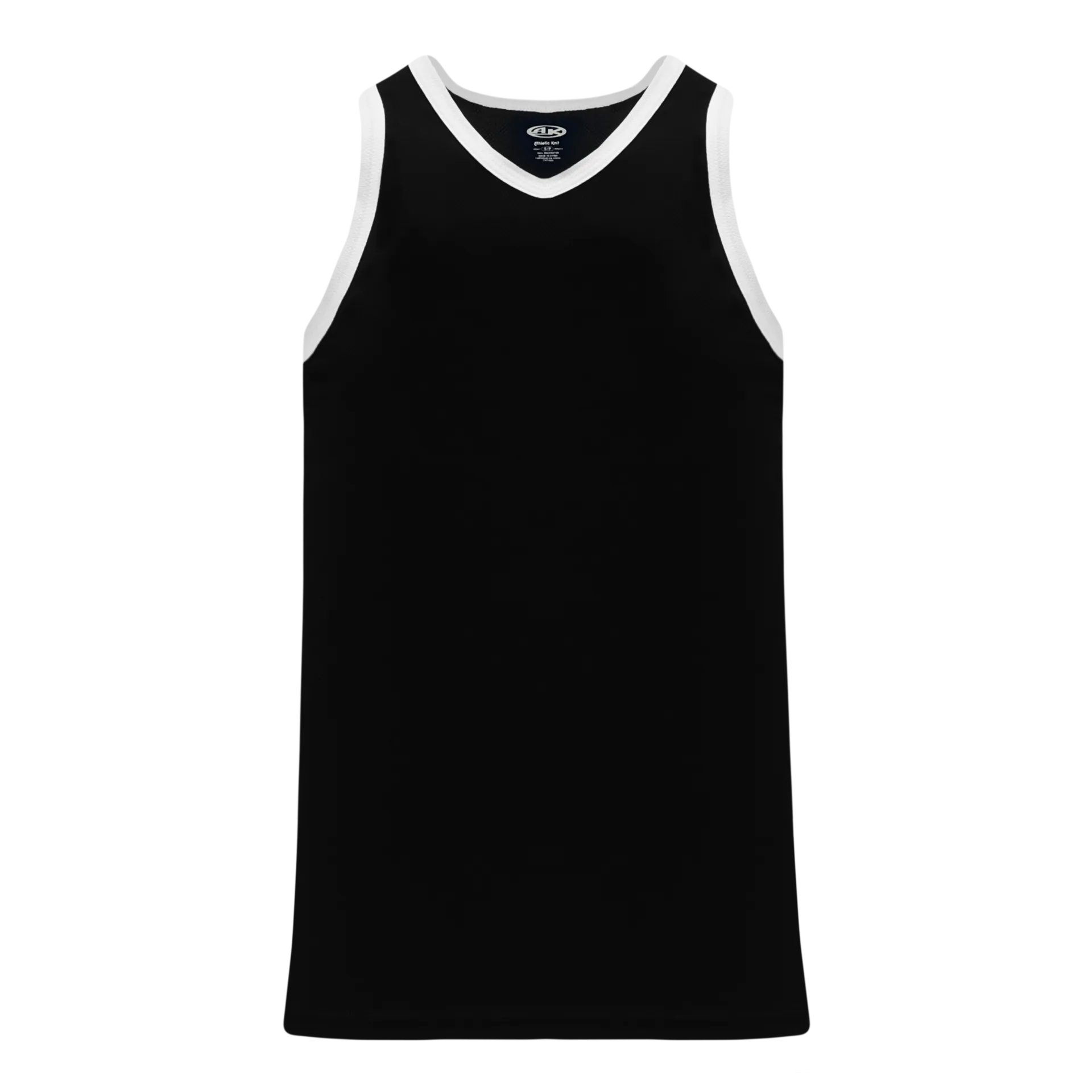 Athletic Knit (AK) B1325L-221 Ladies Black/White League Basketball Jersey