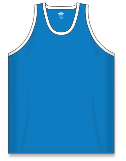 Athletic Knit (AK) B1325Y-289 Youth Pro Blue/White League Basketball Jersey