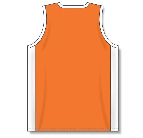 Athletic Knit (AK) B2115Y-238 Youth Orange/White Pro Basketball Jersey