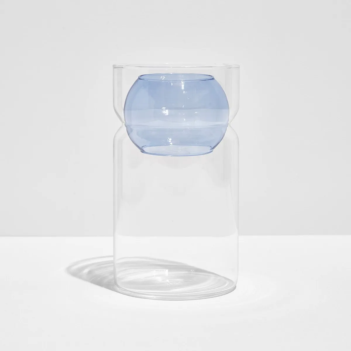 BALANCE VASE | Clear   Blue