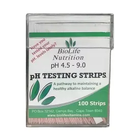 Biolife Nutrition pH Strips 100