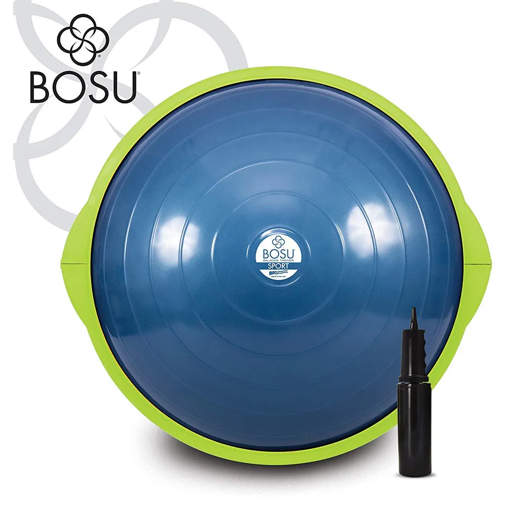 Bosu Home Gym The Original Balance Trainer 50 cm Diameter, Blue & Green (Used)