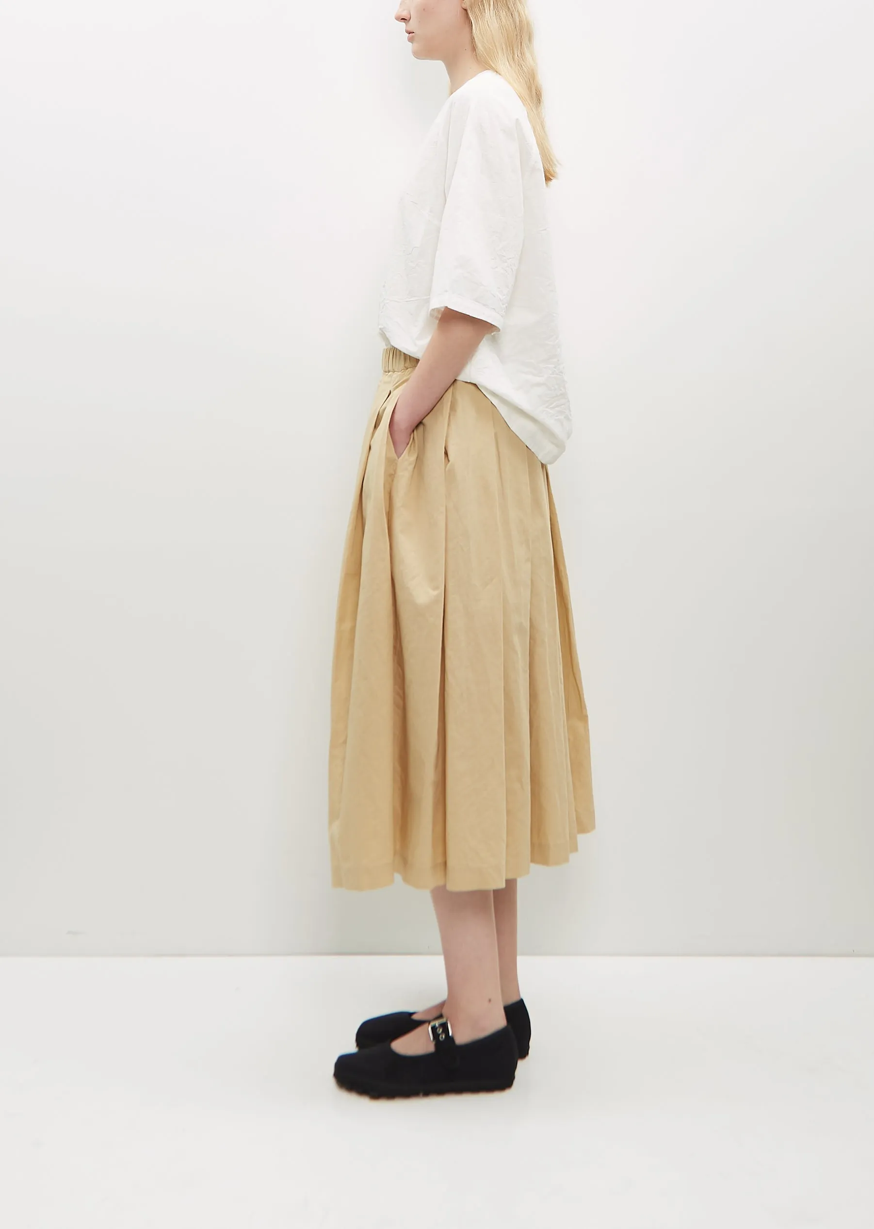 Bowling Skirt – Beige