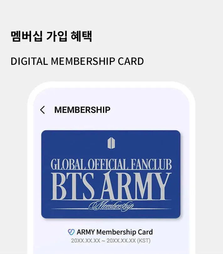 BTS ARMY Membership: Global Official Weverse Fan Club Membership