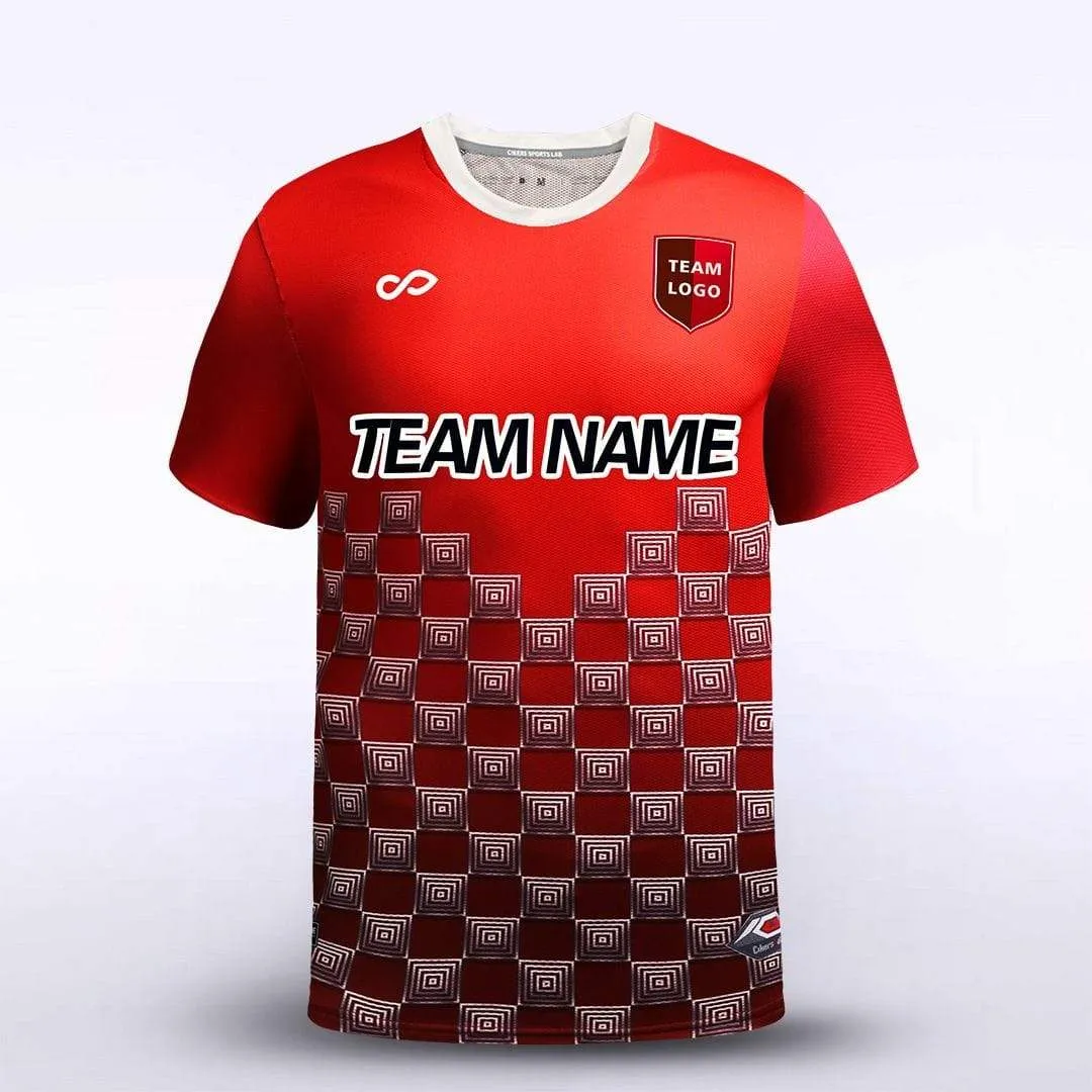 Checker - Customized Kid's Sublimated Soccer Jersey