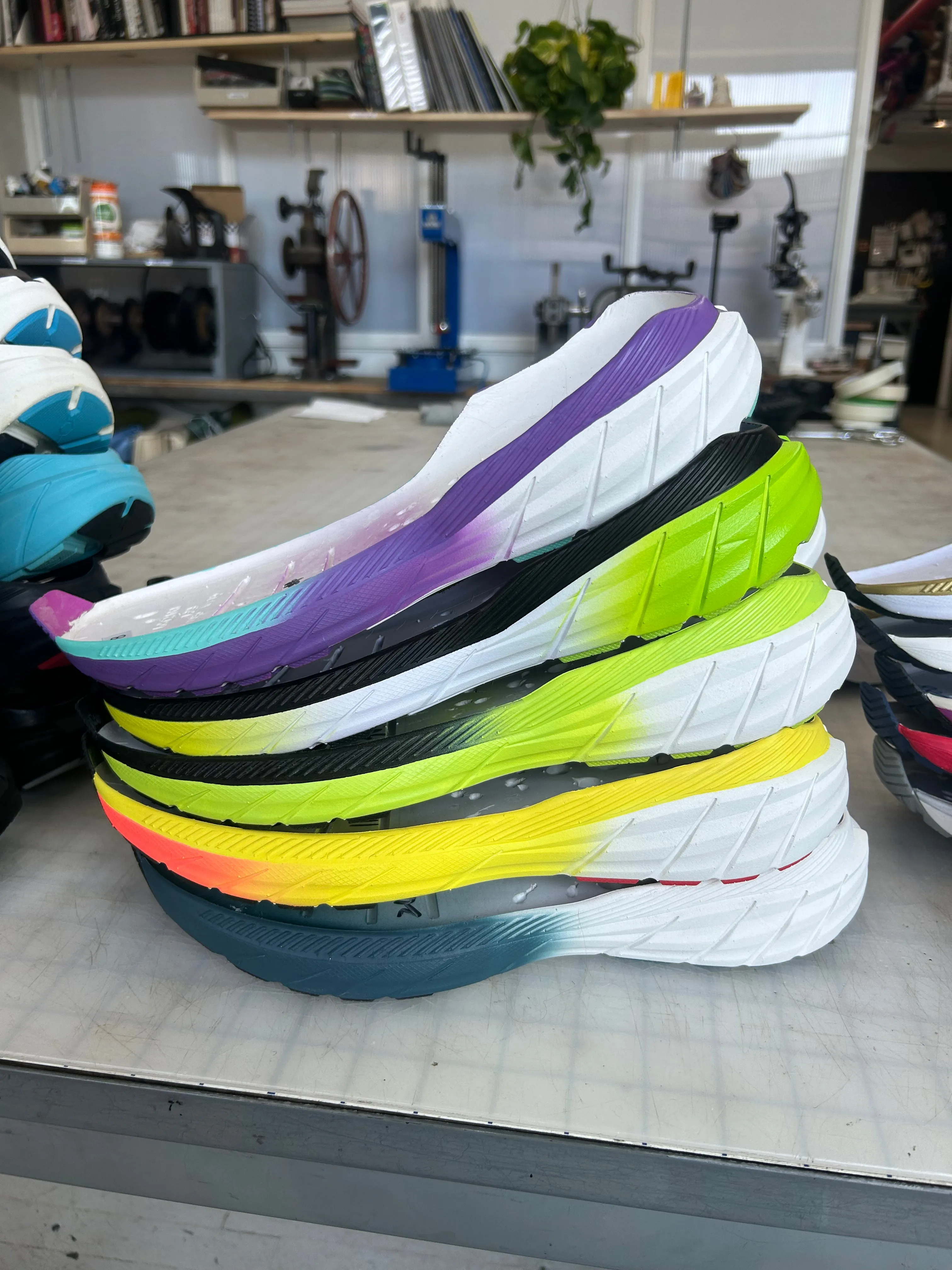 Colorful EVA Sneaker Outsole