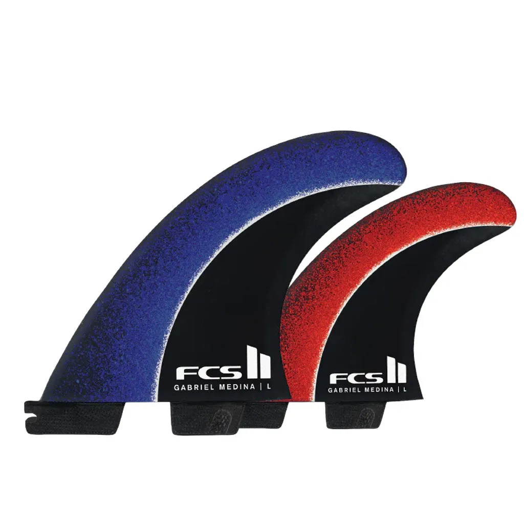 FCS II Gabriel Medina Aircore PC Carbon Large Tri Set Fins