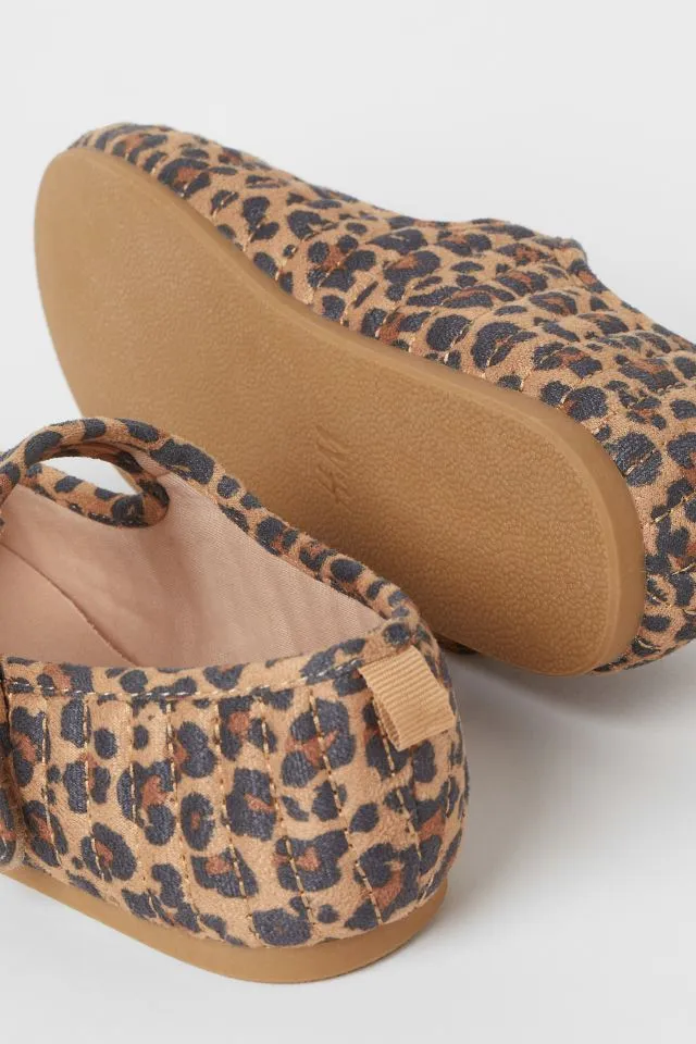 Girls Dressy Shoe - Leopard Print