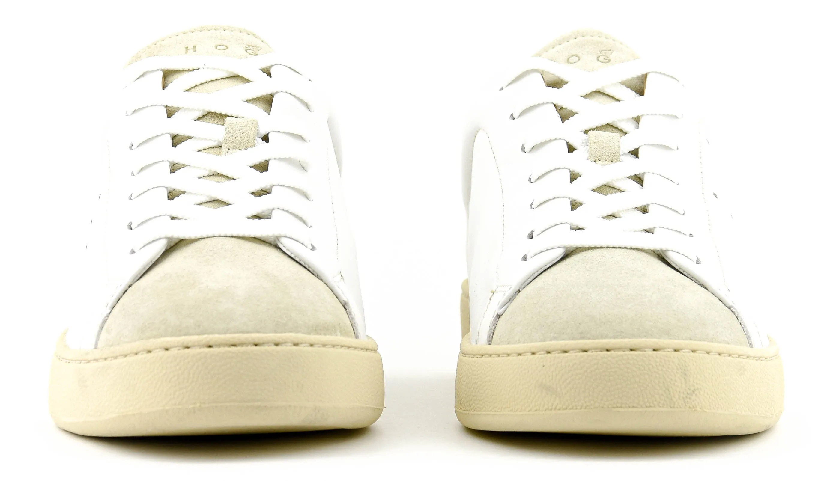 HOGAN H672 SNEAKER WHITE BEIGE