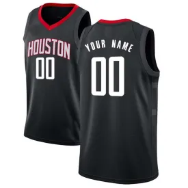 Houston Rockets Customizable Pro Style Basketball Jersey