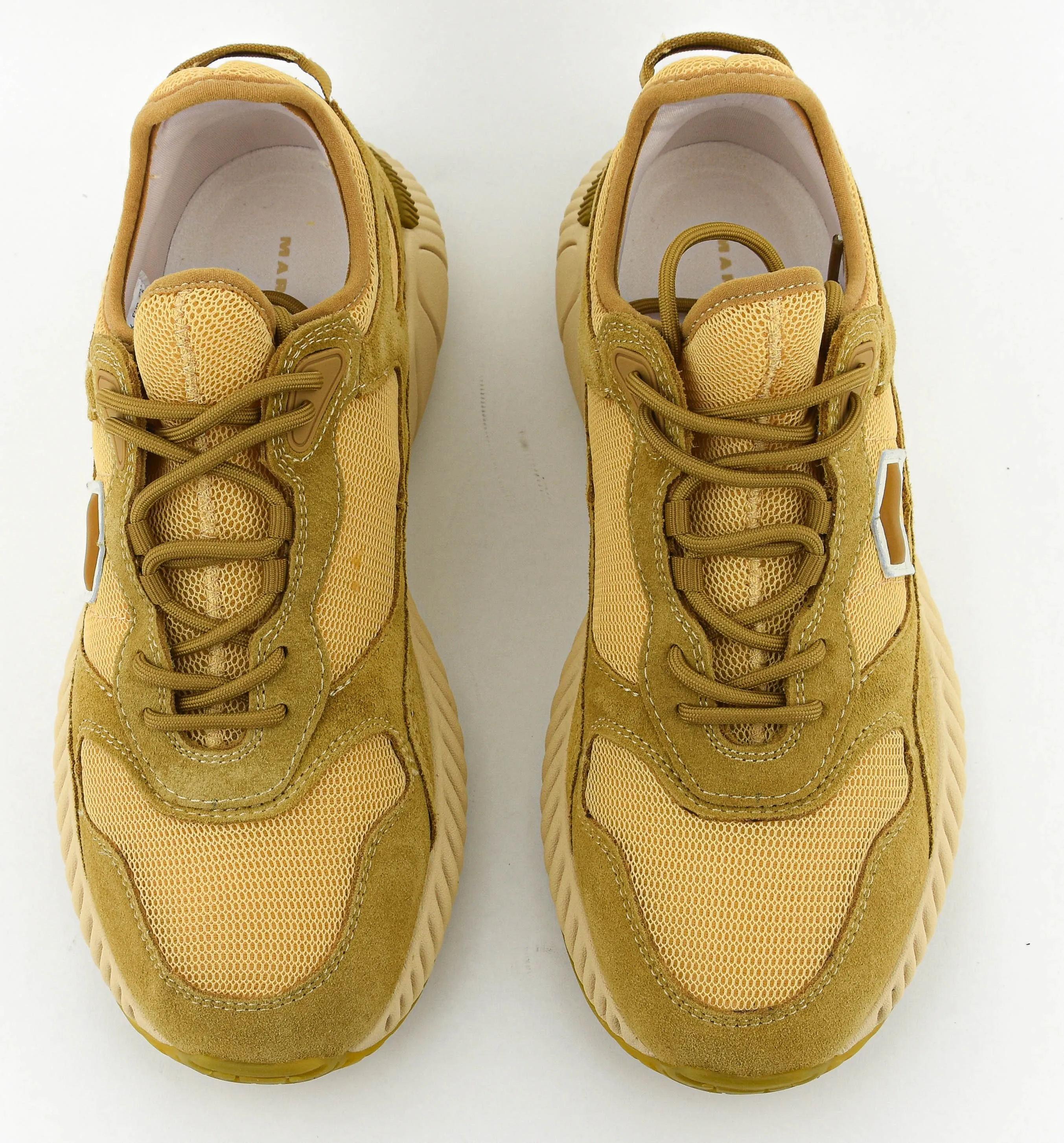 ISABEL MARANT EWIE RUNNING SNEAKER OCRE