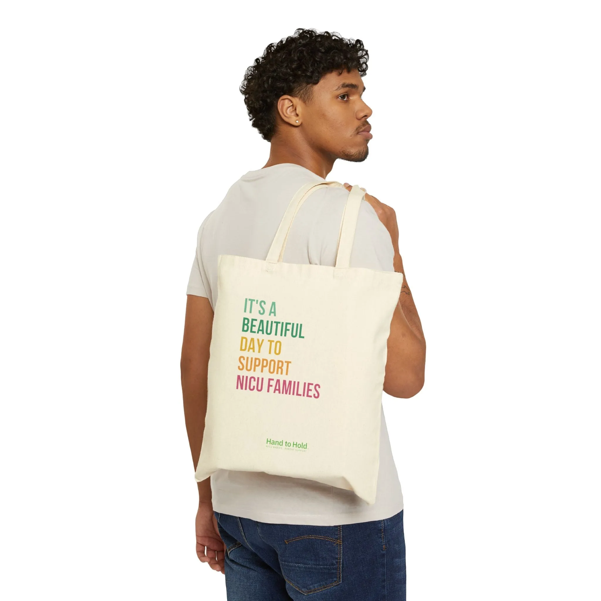 It's A Beautiful Day Canvas Tote