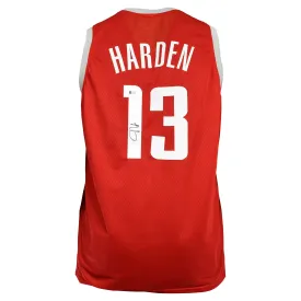 James Harden Signed Houston Rockets Jersey Red (Beckett)