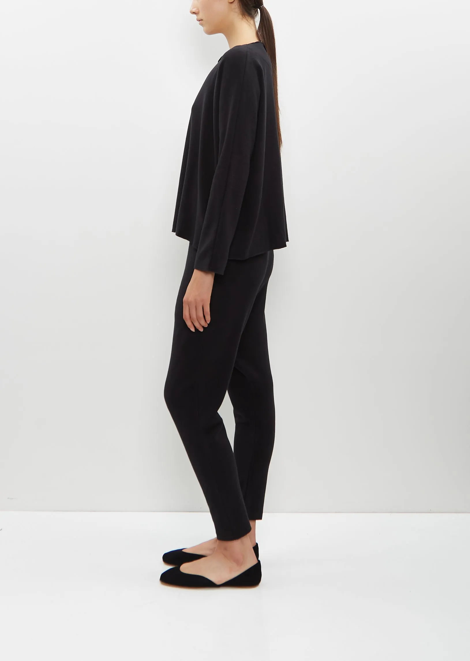 Jersey Jumper — Black