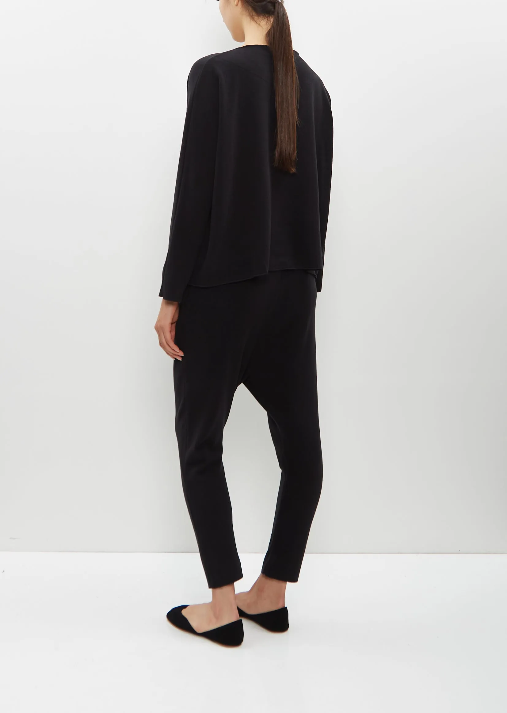 Jersey Jumper — Black