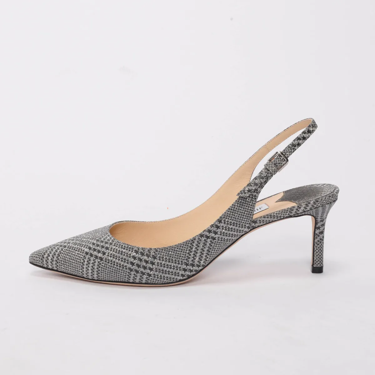 Jimmy Choo Silver Prince Of Stars Erin 60 Slingbacks 39