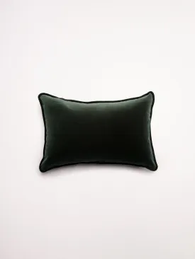 Lumbar Velvet - Forest Green