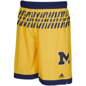 Michigan Wolverines Adidas March Madness Game Shorts