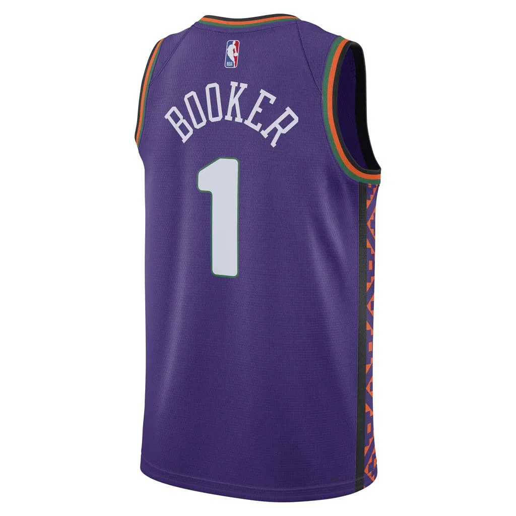 NBA Phoenix Suns Devin Booker Nike 2024/25 City Edition Swingman Jersey