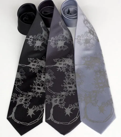 Neuron Necktie. Axon & Dendrite Tie