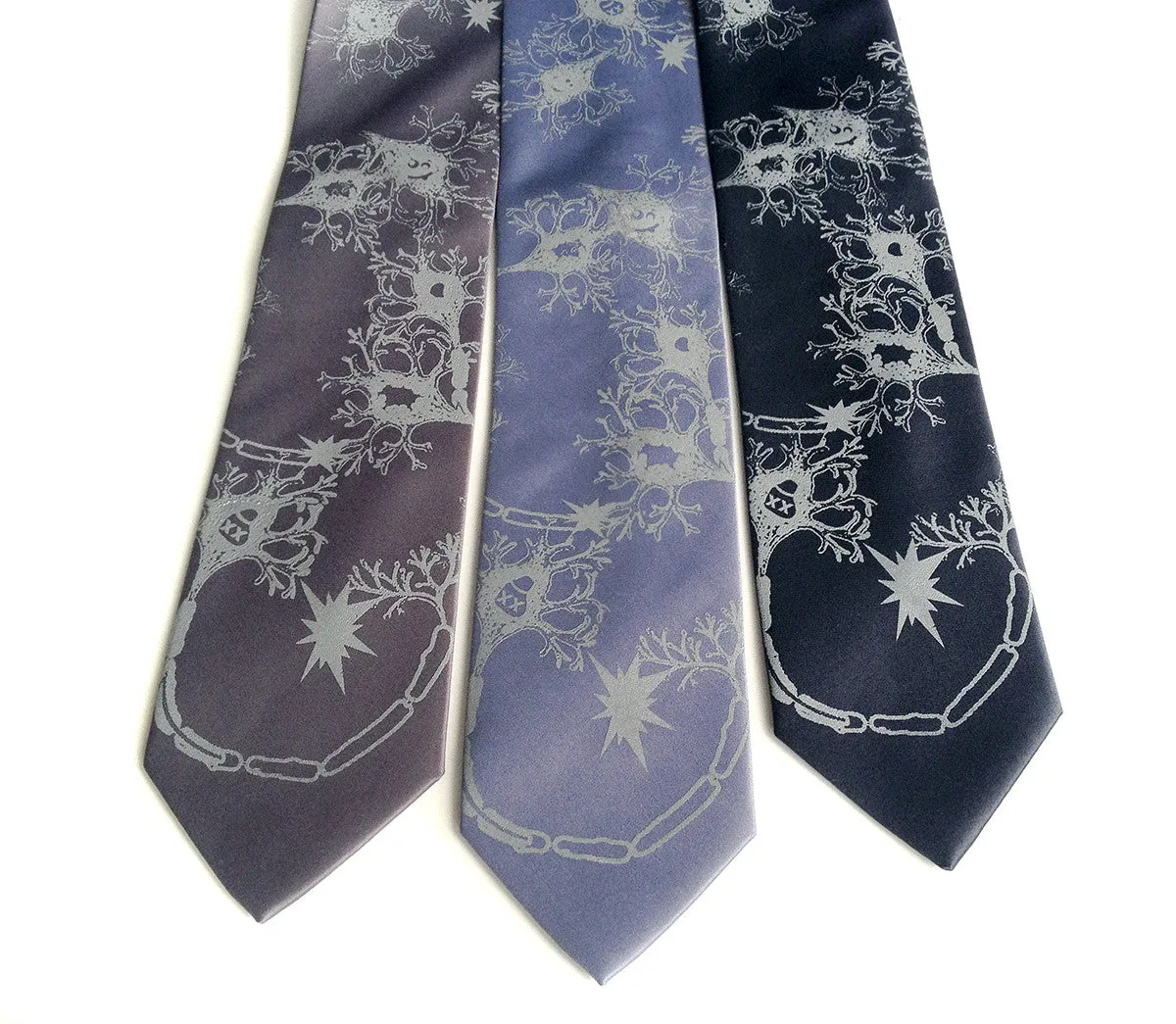 Neuron Necktie. Axon & Dendrite Tie