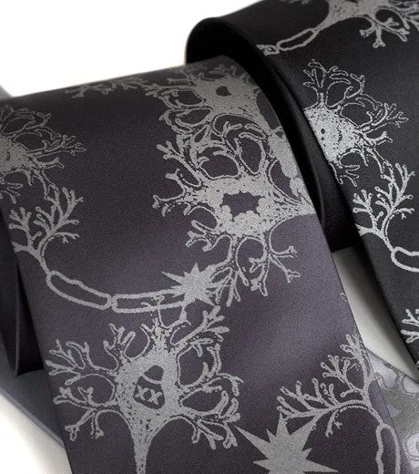 Neuron Necktie. Axon & Dendrite Tie