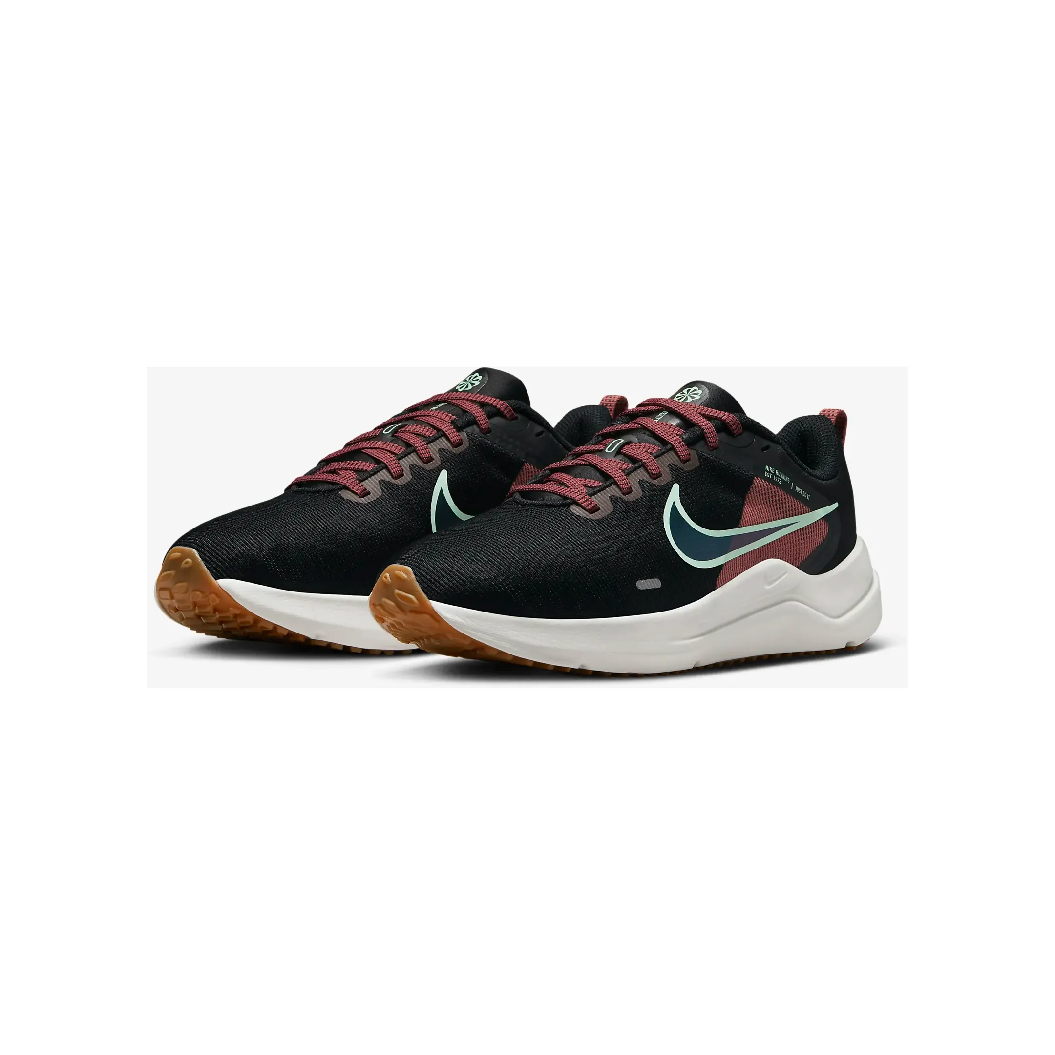 Nike Women's Downshifter 12 Shoes - Black / Canyon Rust / Summit White / Mint Foam