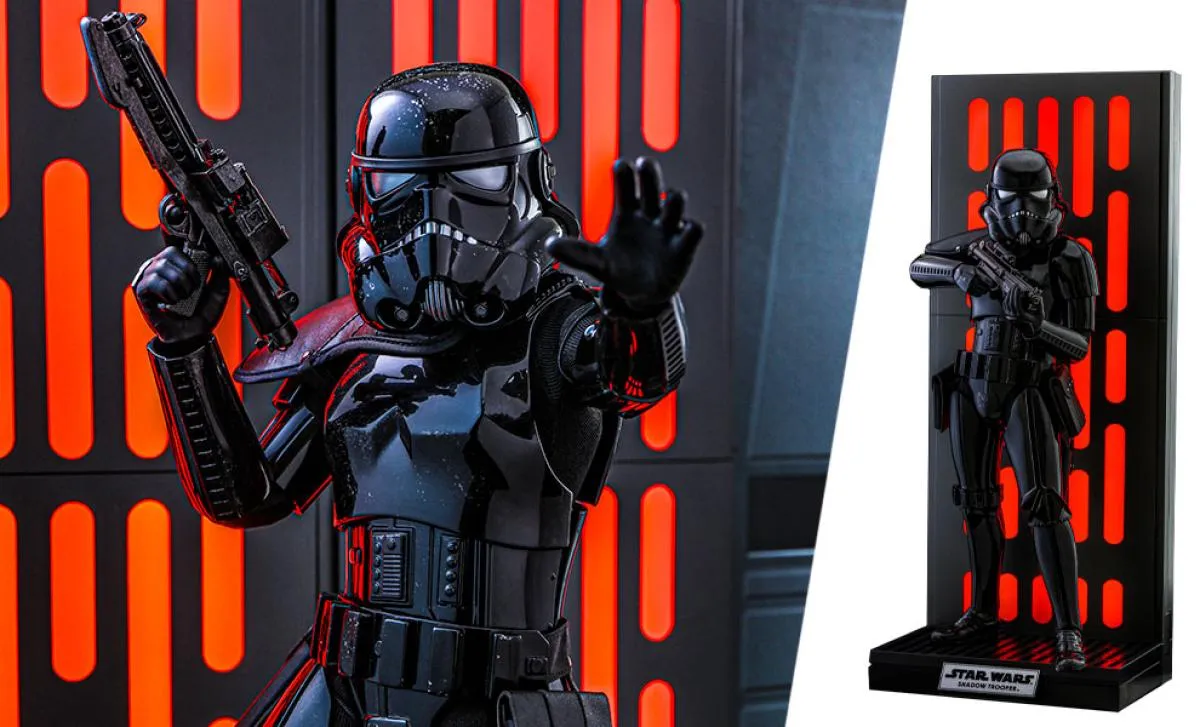 PRE-ORDER: Hot Toys Star Wars Shadow Trooper with Death Star Environment Sixth Scale Figure