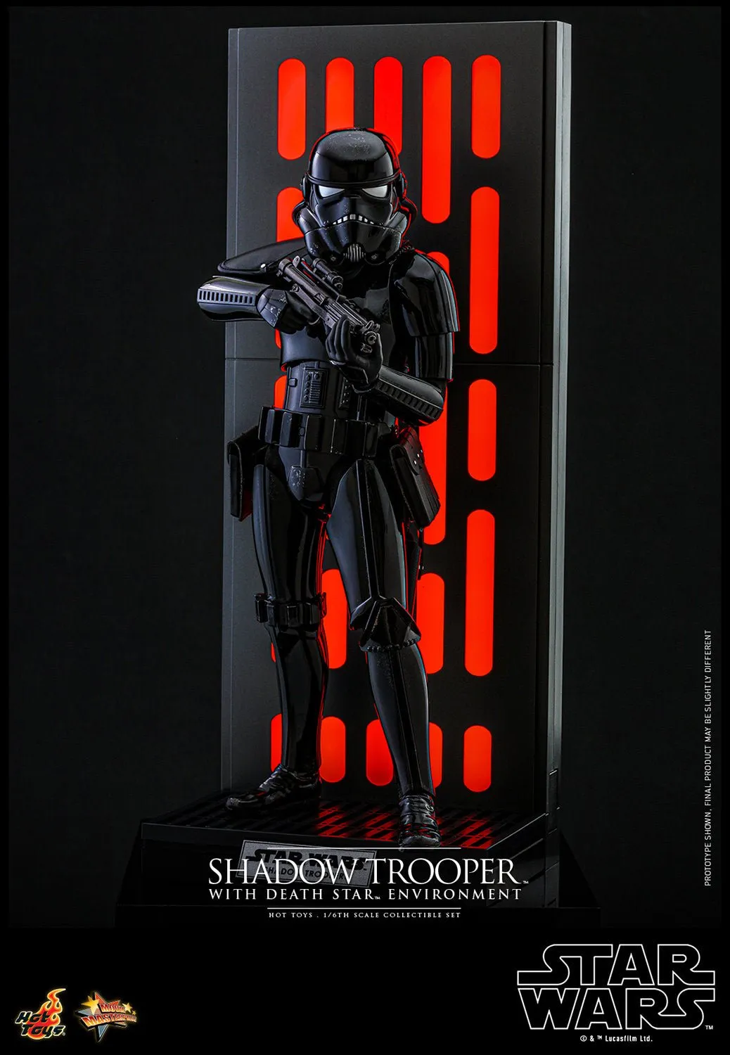 PRE-ORDER: Hot Toys Star Wars Shadow Trooper with Death Star Environment Sixth Scale Figure