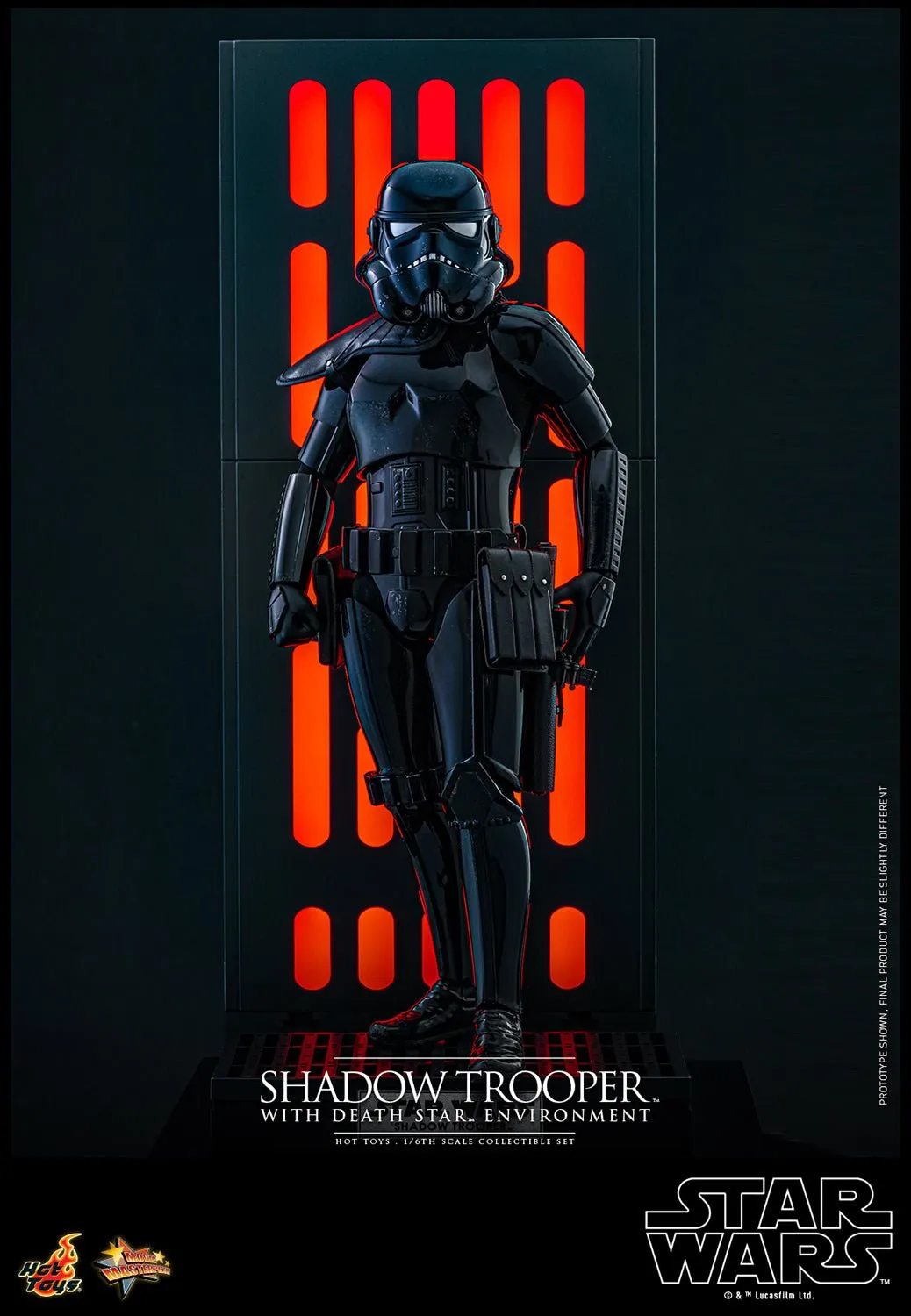 PRE-ORDER: Hot Toys Star Wars Shadow Trooper with Death Star Environment Sixth Scale Figure