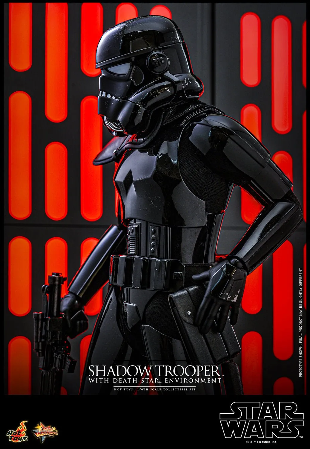 PRE-ORDER: Hot Toys Star Wars Shadow Trooper with Death Star Environment Sixth Scale Figure