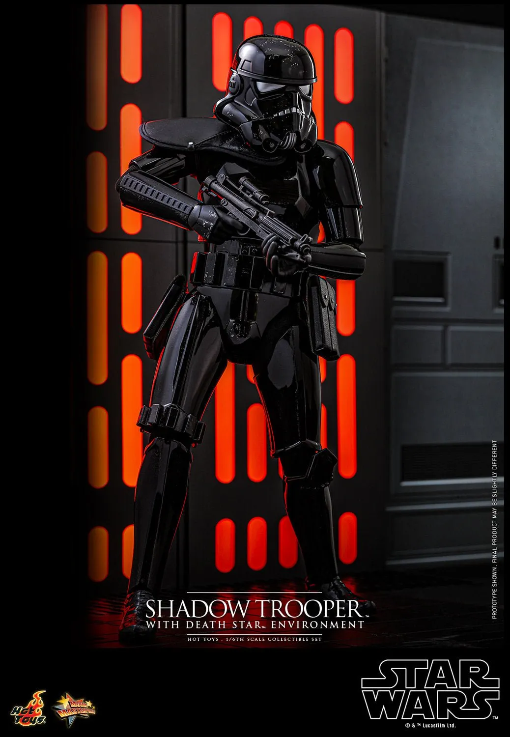 PRE-ORDER: Hot Toys Star Wars Shadow Trooper with Death Star Environment Sixth Scale Figure