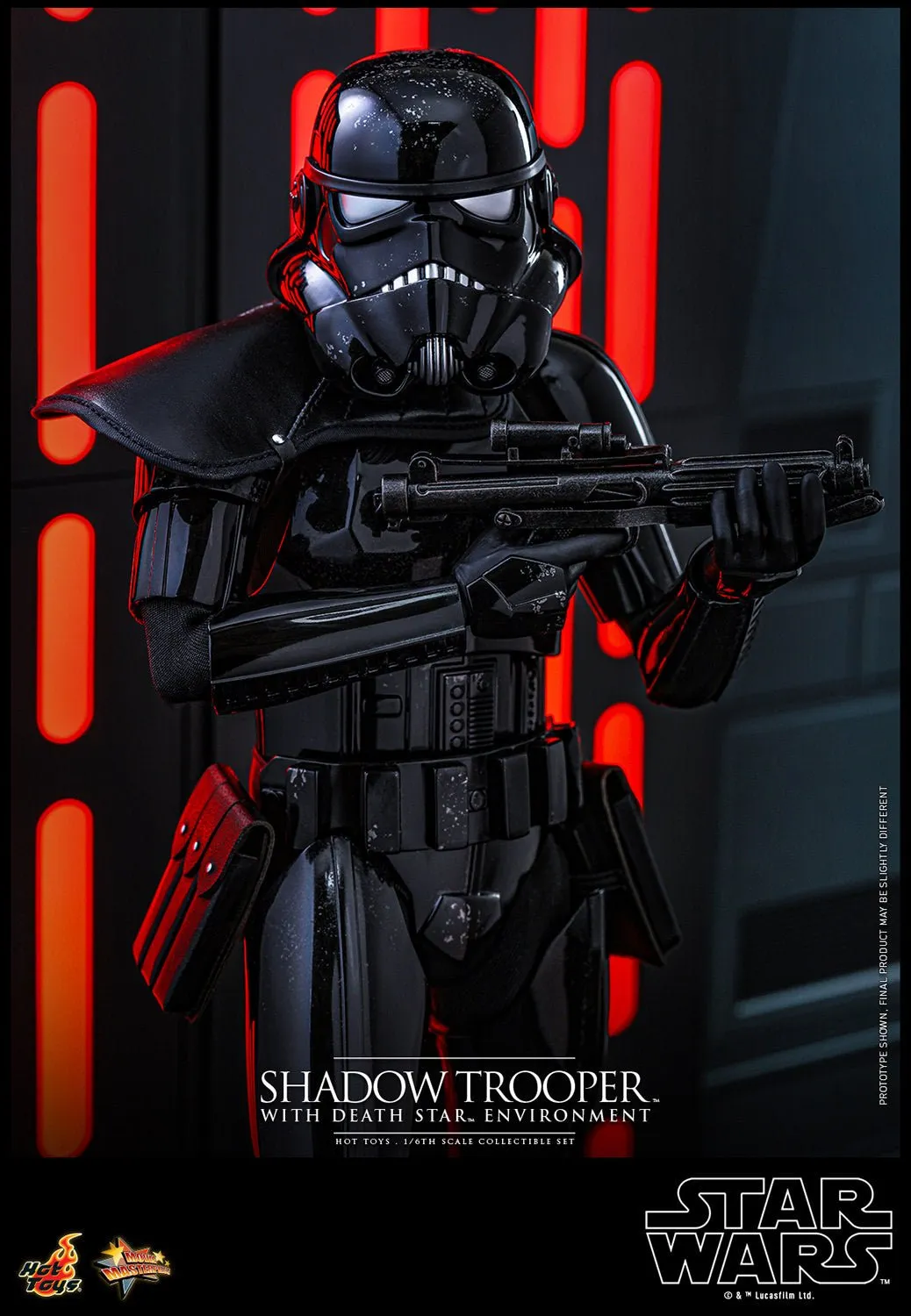 PRE-ORDER: Hot Toys Star Wars Shadow Trooper with Death Star Environment Sixth Scale Figure