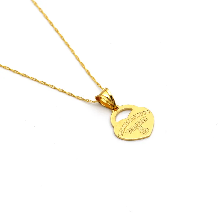 Real Gold TF Small Necklace CWP 1746