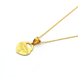 Real Gold TF Small Necklace CWP 1746