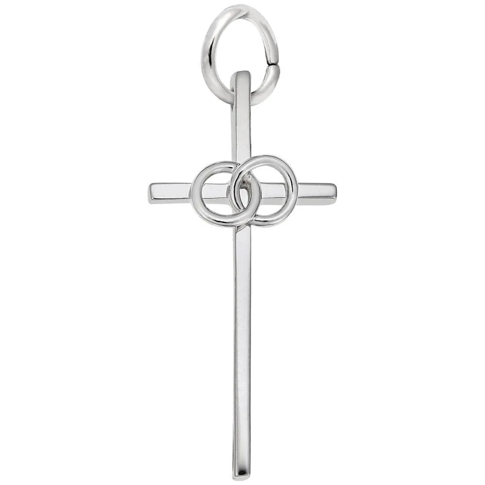 Rembrandt Charms - Wedding Cross Charm - 4936