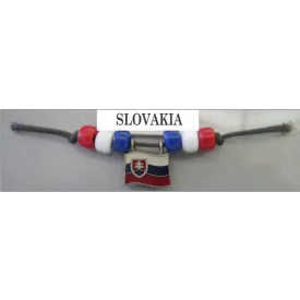 Slovakia Fan Choker Necklace