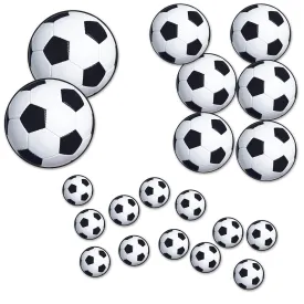 Soccer Ball Cutouts Assorted