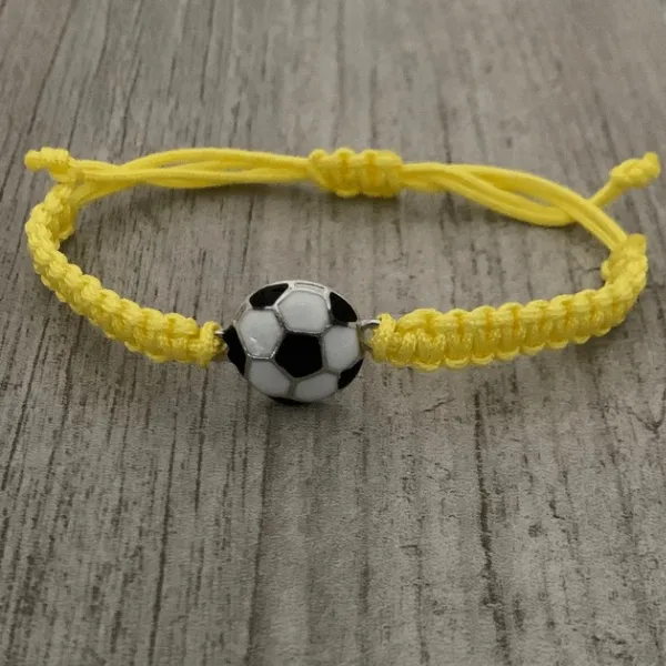 Soccer Rope Bracelet - Pick Color