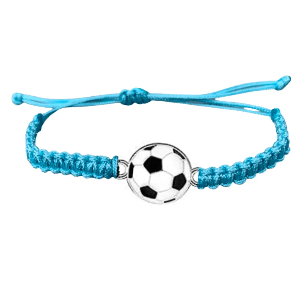 Soccer Rope Bracelet - Pick Color