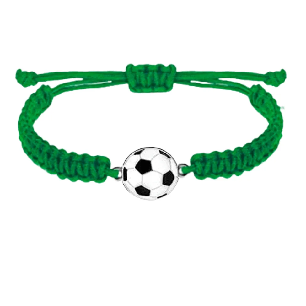 Soccer Rope Bracelet - Pick Color