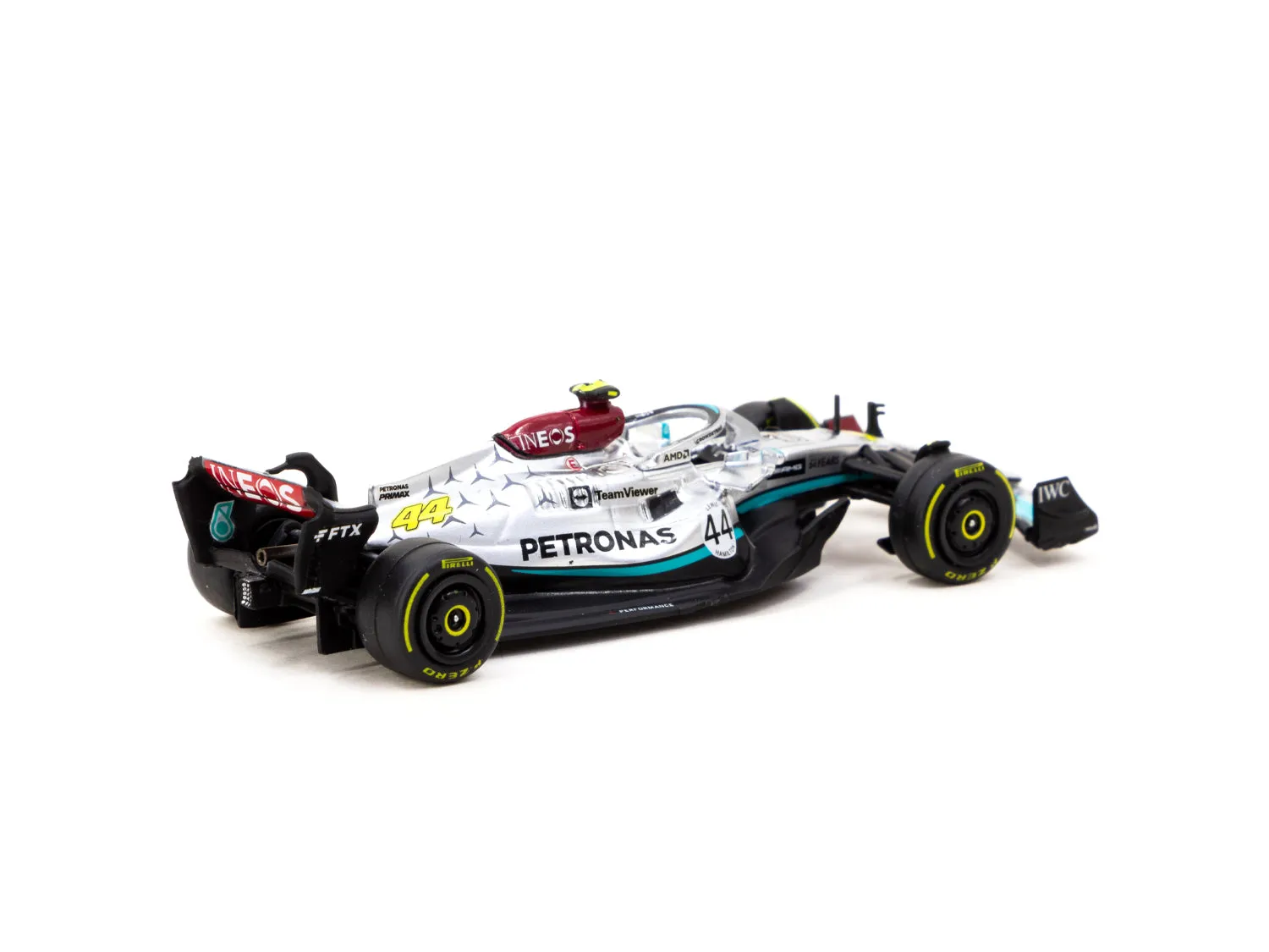 Tarmac Works 1/64 Mercedes-AMG F1 W13 E Performance Belgian Grand Prix 2022 Lewis Hamilton #44 - GLOBAL64