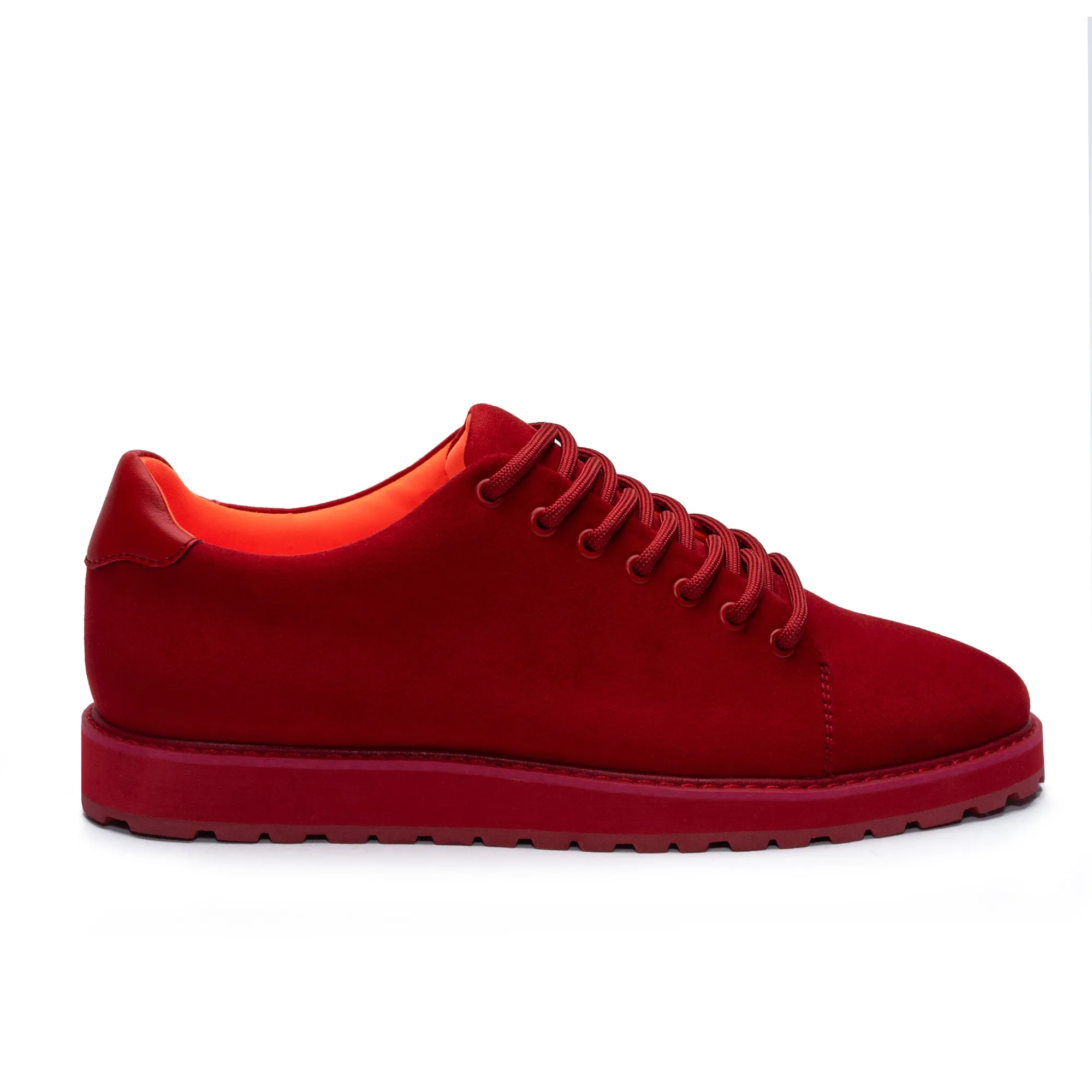 The Muscoby S TAYNO Suede Low Lace Up Sneaker